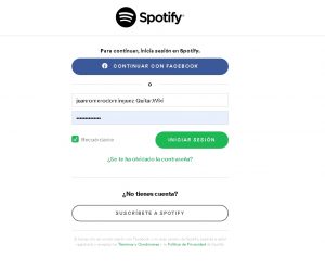 Spotify premium quitar